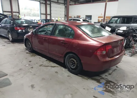 2008 Honda Civic Lx from USA, damaged, VIN 1HGFA16518L026490